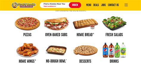 hungry howies menu|hungry howie's menu deals.